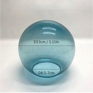 NEW Replacement Blue-Coloured Glass Shade